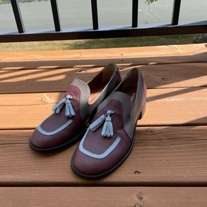 Italian Mauroleone Leather Loafers